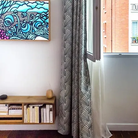 Charming Studio At Les Batignolles Appartamento *